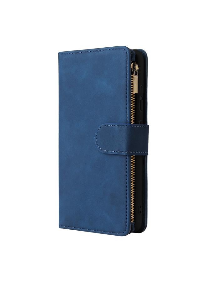 اس-توب جراب لهاتف Samsung Galaxy A32 4G متعدد الوظائف بسحاب غير لامع من الجلد - Image 2