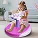 VROGTIK Sit and Spin Toys for Toddlers 13 Girls 360 Toddler Spinning Seat with LED Lights and Music Christmas Birthday Gift for 1 2 3 Years Old Girl Sensory Toys Toddler Activities - Image 2