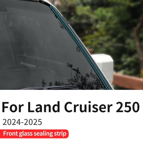 LaIIker Front Windshield Silicone Strip Suitable for 2024 2025 2026 Toyota Land Cruiser 250 1958 Prado LC250 Waterproof Window Sealing Strip External refit Accessories - Image 2
