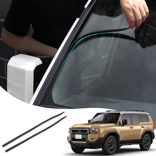 LaIIker Front Windshield Silicone Strip Suitable for 2024 2025 2026 Toyota Land Cruiser 250 1958 Prado LC250 Waterproof Window Sealing Strip External refit Accessories - Image 1