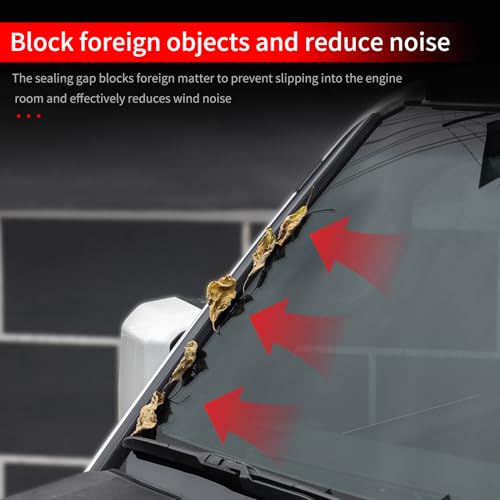 LaIIker Front Windshield Silicone Strip Suitable for 2024 2025 2026 Toyota Land Cruiser 250 1958 Prado LC250 Waterproof Window Sealing Strip External refit Accessories - Image 4