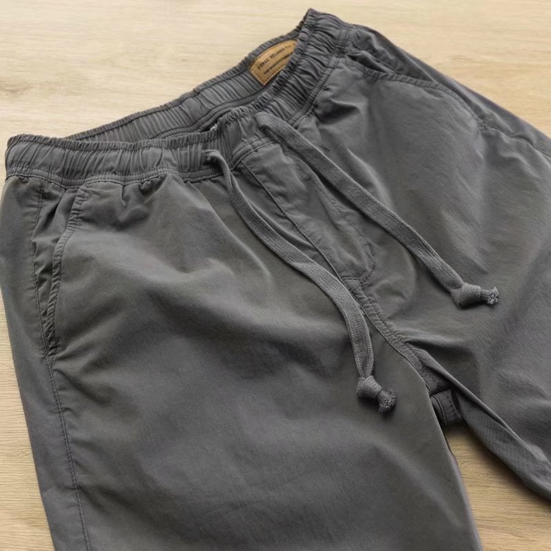 Wear-Resistant Work Pants For Construction Site Auto Repair Workers To Work Men'S Autumn And Summer Leisure Loose Labor Protection Pants - Image 4