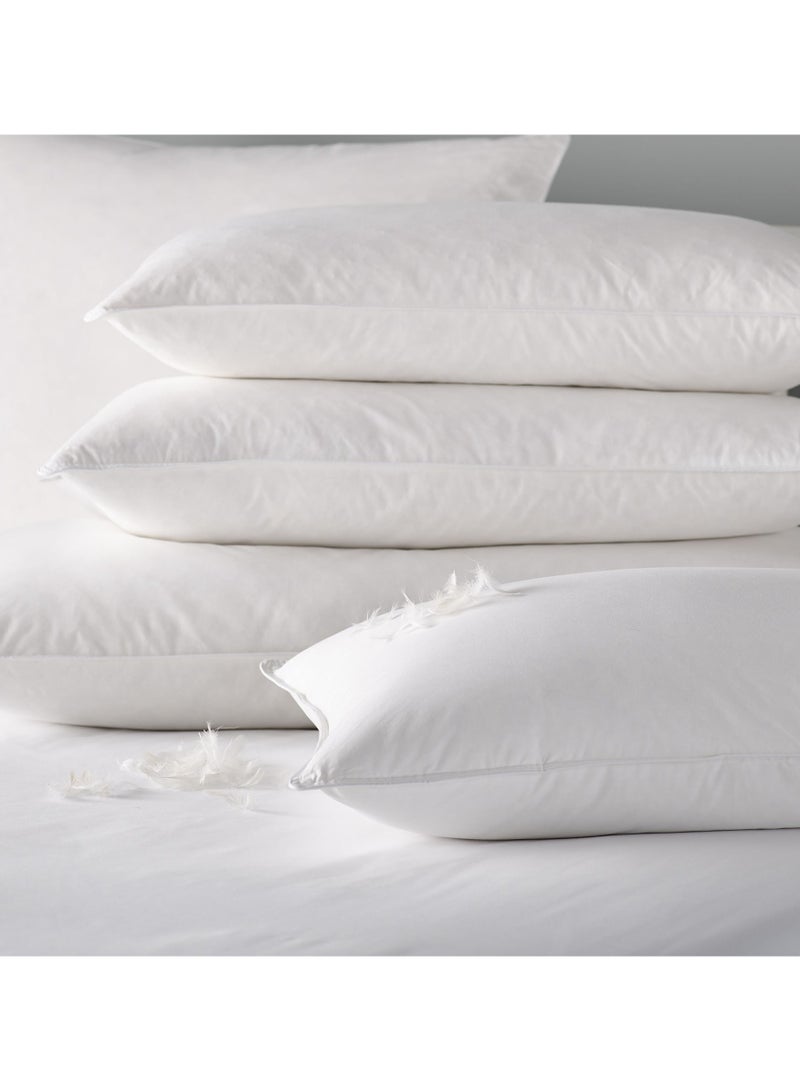 FOCUS HOTEL PILLOW, FABRIC: 100% COTTON DOWN PROOF, SIZE: 75X50CM, WEIGHT: 1.5 KG, SUPER SOFT 100% MICROFIBER FILLING, LUXURY PILLOW FOR SLEEPING, MOISTURE WICKING, HYPOALLERGENIC, PREMIUM QUALITY - Image 4