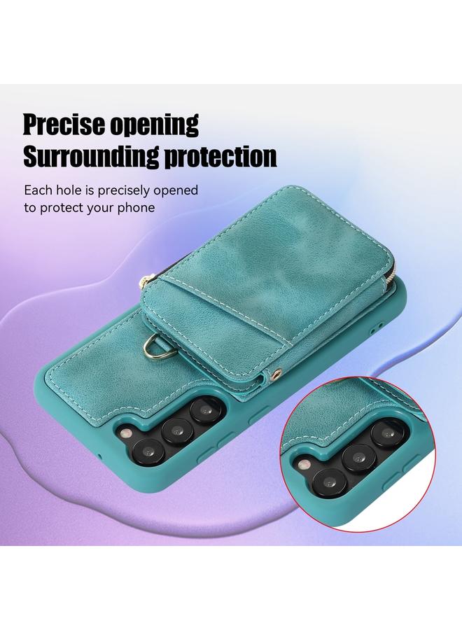 S-TOP Case For Samsung Galaxy S23 5G Zipper Card Bag Back Cover Phone Case - Image 5