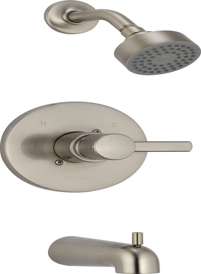 Peerless PTT188792-BN Apex, Tub Shower Trim Kit, Brushed Nickel - Image 1