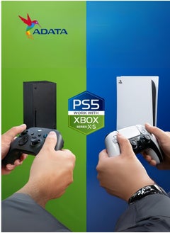 أداتا HD720 Pro محرك أقراص ثابتة خارجي متين سعة 2 تيرابايت | القرص الصلب المضاد للصدمات IP68 للبيانات السريعة | متوافق مع PS5 XBOX | مقاوم للصدمات ومقاوم للماء| أسود  - Image 4