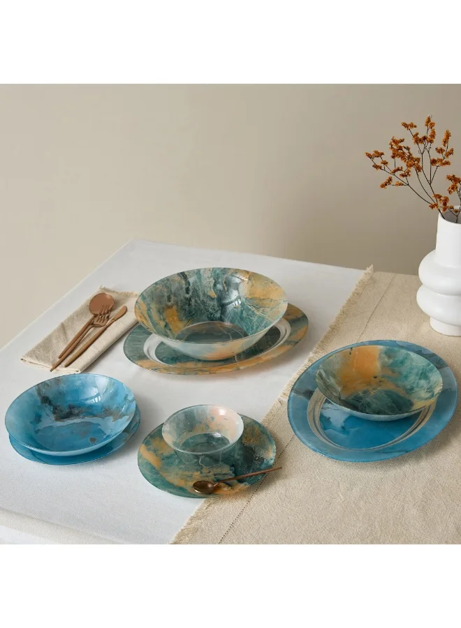 هوم بوكس Luminarc Glass Granitelia Soup Plate - 20 cm