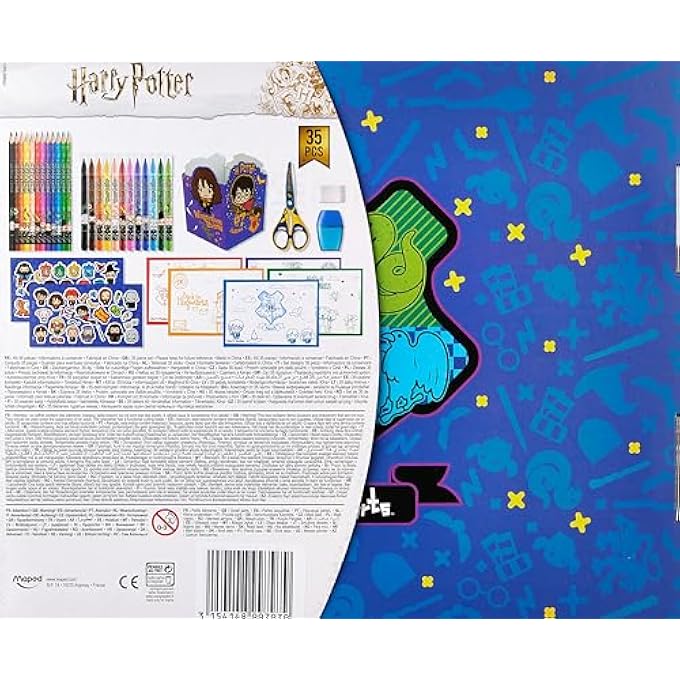 HARRY POTTER COLOURING SET 35 PIECES MULTICOLOR - Image 3