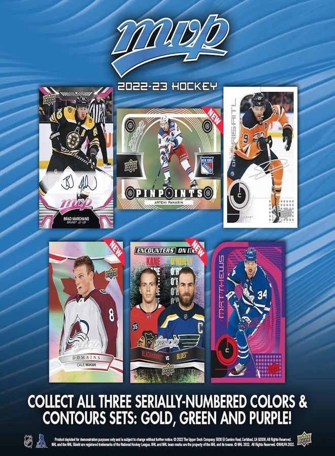Upper Deck NHL Upper Deck 2022-23 MVP Hockey Trading Card HOBBY Box [20 Packs] - Image 2