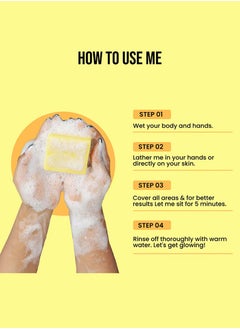 GHAR SOAP GHAR SOAPS Kojic Acid 2 % Soap with Niacinamide | For Pigmentation, Sun damage, Brightening Underarm & Reduces Dark Spot | Soap for Men & Women | Suitable for All Skin Types  - Image 4