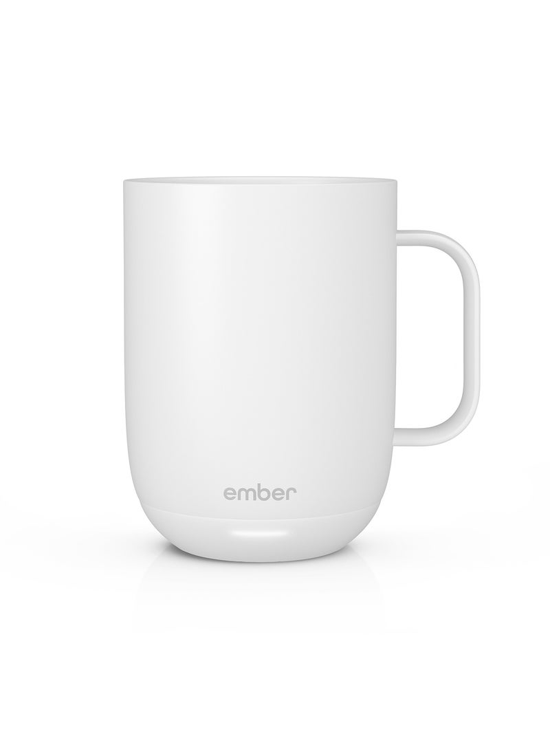 Mug 2 14OZ / 414ML | Temperature Control Mug, Vacuum Insulated Stainless Steel Smart Cup for Coffee, Tea, Water, 80Min Battery Life, iOS/Android - White - pzsku/Z951035627605B66278A4Z/45/_/1719560028/9e63d060-2acf-4712-a1ea-f1c7148a7e73