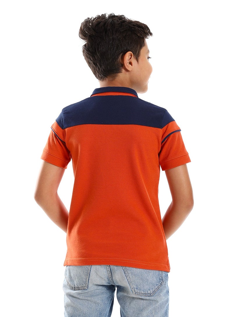 Caesar Boys Collared Neck Polo Shirt - Image 4