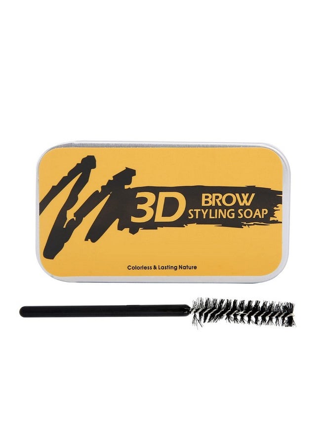 ZJchao - 10G Eyebrow Soap Brows Styling Soap Long Lasting Eyebrow Setting Gel Waterproof Smudge Proof Eyebrow Wax For Brows Shaping Defining - Image 1