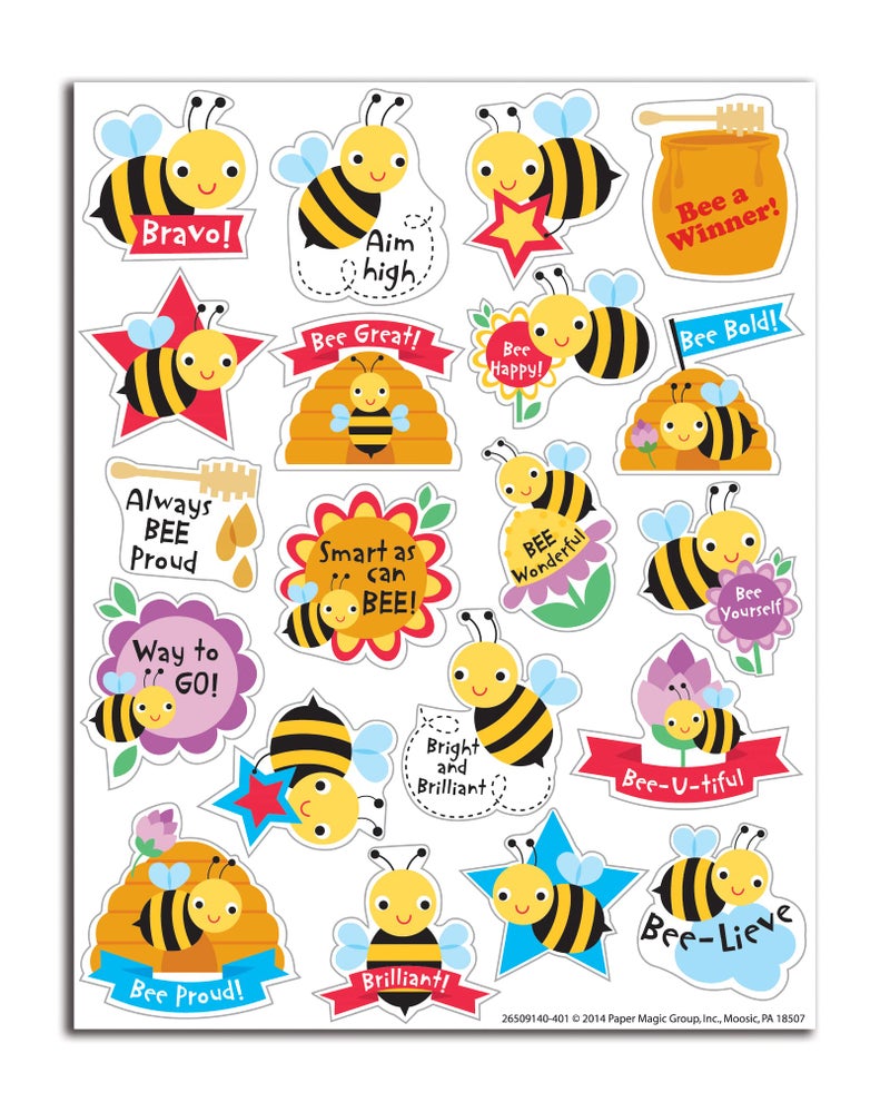 Eureka Honey Stickers, Scented (650914) - Image 1