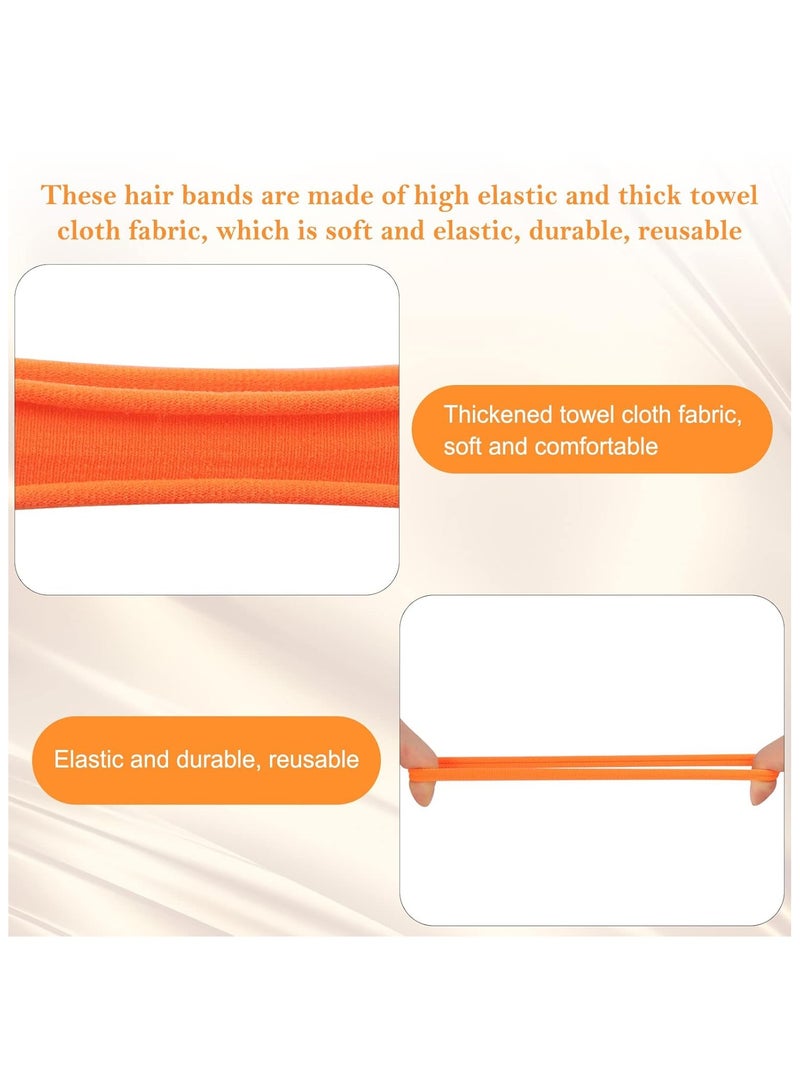 Sky Shine 20 PCS 2 Inch Fluorescent Hair Ties – Seamless Thick Elastic Hair Bands for Women & Girls, No Damage Ponytail Holders for Yoga, Gym, Office, School & Daily Use - Image 5