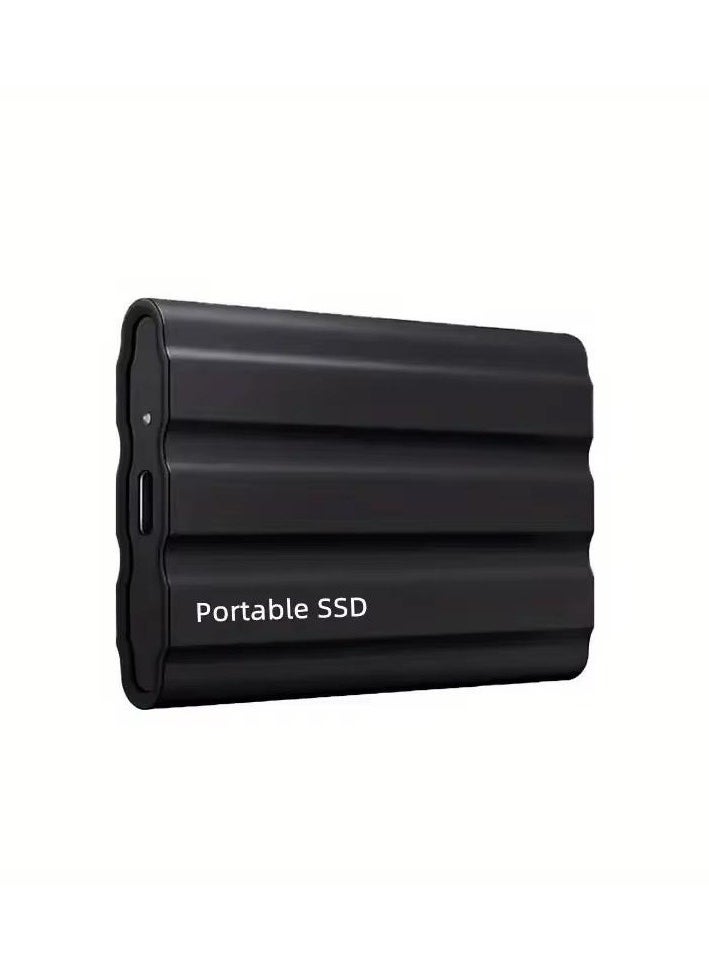 Generic 2TB Portable External Hard Drive, Mini SSD Hard Drives,Solid State External Drives,Computer Backup Drive,USB 3.1 to Type-C Support Data Storage Transfer for Windows XP PC Laptop and Mac(Black)  - Image 1