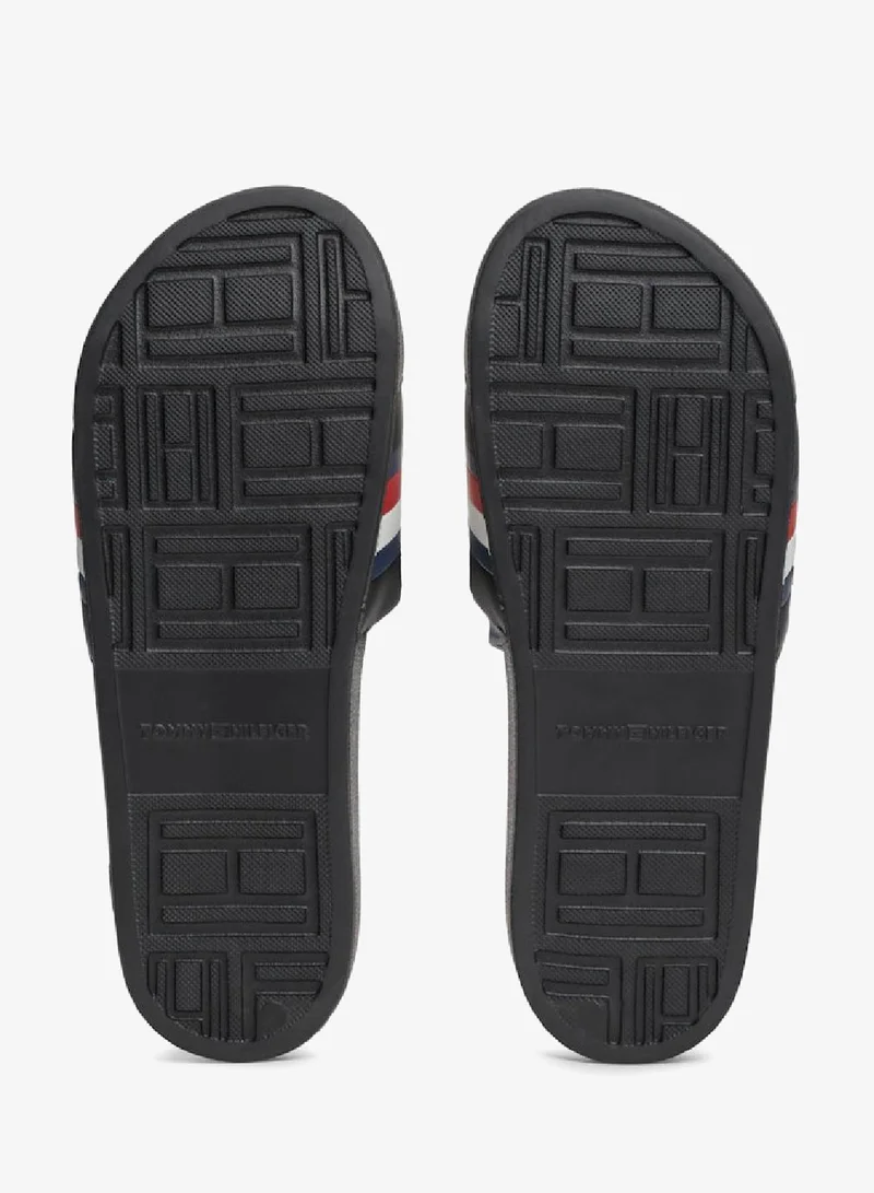 TOMMY HILFIGER Signature Tape Pool Slides