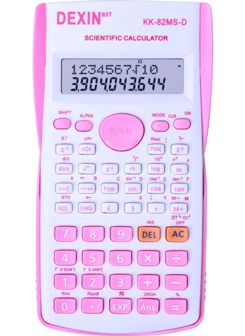 Valkyrie Dexin 240 Multifunctional Double Line Scientific Calculator White  - Image 1