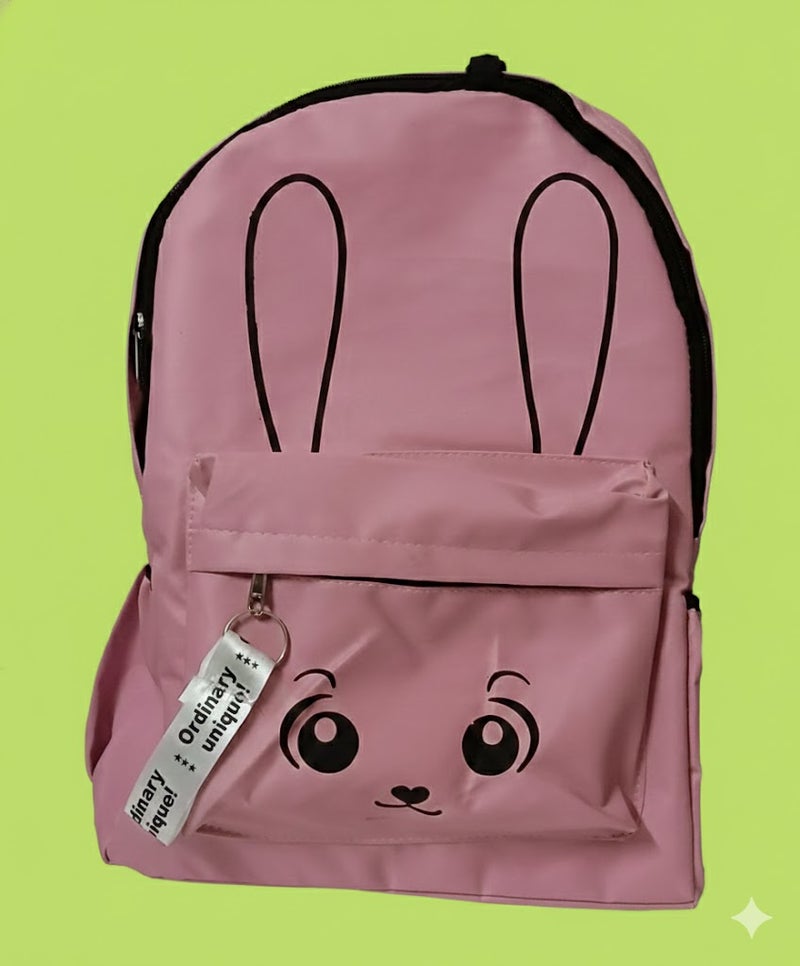 MINDFIT Pink Rabbit Backpack Set for Kids - Image 4