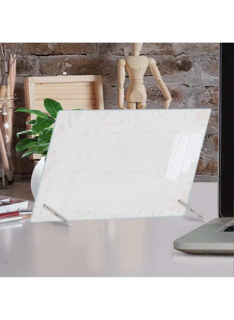 Acrylic Week Plan Desktop Memo Message Board Erasable Office Memo Writing Board - Image 5