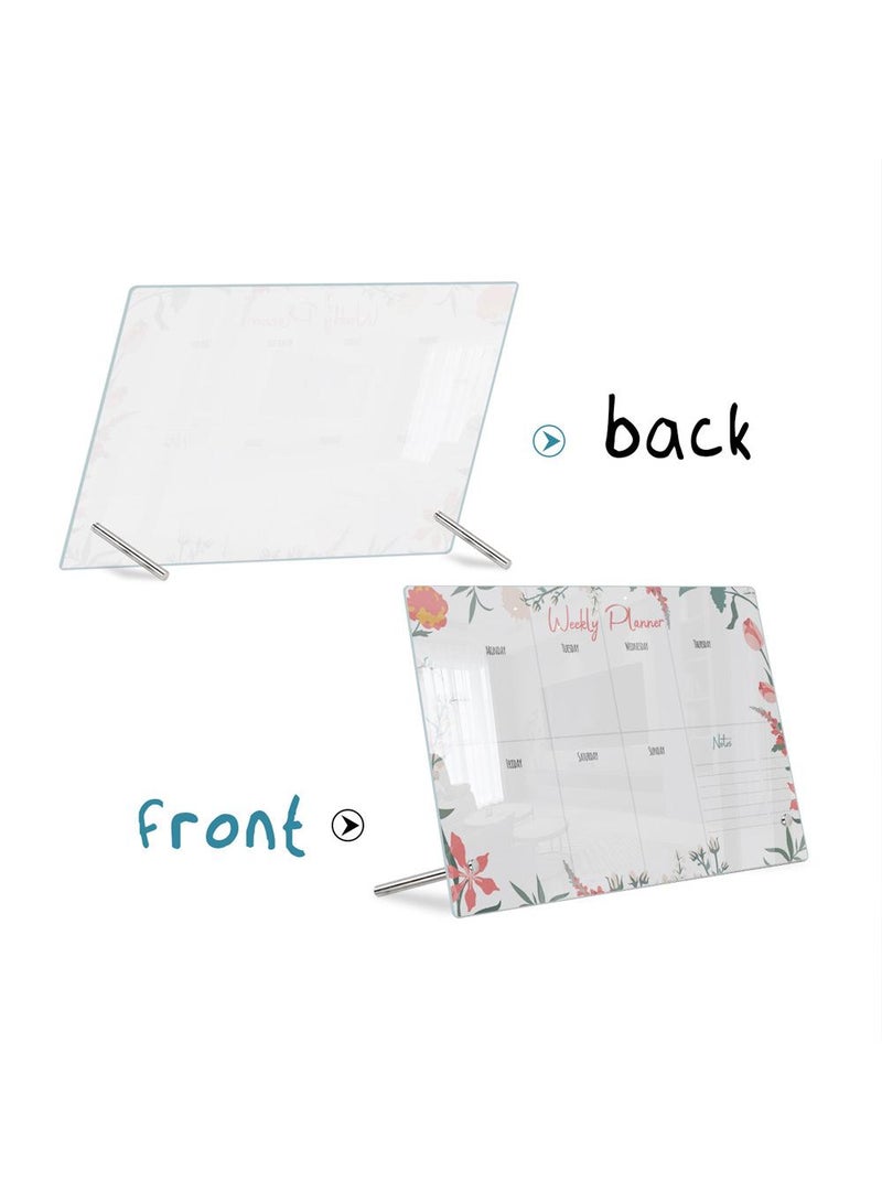 Acrylic Week Plan Desktop Memo Message Board Erasable Office Memo Writing Board - Image 3