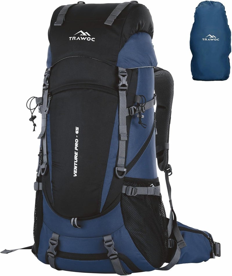 TRAWOC VENTURE PRO 65L Hiking Backpack - Image 1