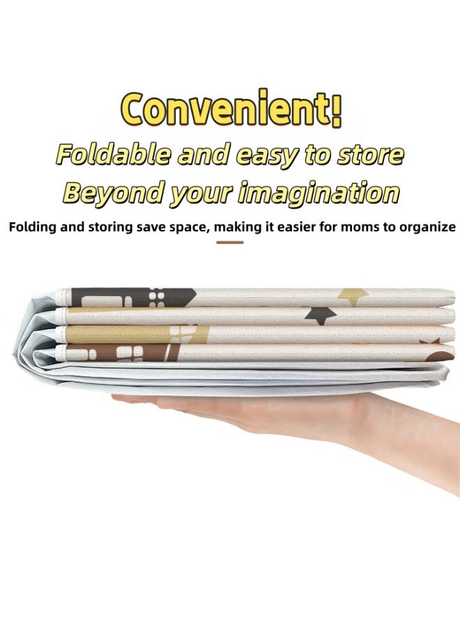 XiuWoo Children's Toy Ball Pit,Round Kids' Ball Pit,Foldable Kids Ball Pit,Double Oxford Cloth Ball Pit,Folding Portable Ball Pool,Sandbox Pool,Baby Ball Pool,Swimming Pool,Portable Bathtub,Pet Dog Bath Pool,for Outdoor Indoor,Ideal Gift for Girls and Boys(Balls Not Included) - Image 3