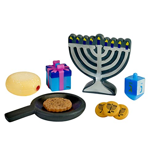 Rite Lite My First Chanukah Play Set  7 Piece Hanukkah Toy Gift Set for Kids Jewish Holiday Bulk Party Favors Pretend Play Fun  Educational Festival of Lights Play Kit Perfect for Hours of Fun - Image 5