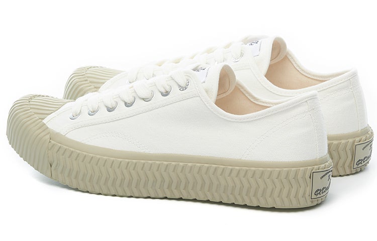 EXCELSIOR Cookie Shoes BOLT LO Classic Platform Anti-Slip Wear-Resistant Low-Top Canvas Shoes Unisex Gray Green - Image 3