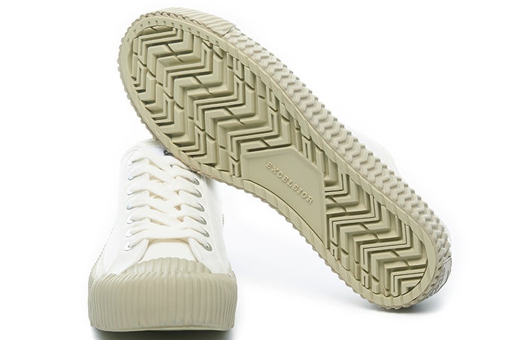 EXCELSIOR Cookie Shoes BOLT LO Classic Platform Anti-Slip Wear-Resistant Low-Top Canvas Shoes Unisex Gray Green - Image 5