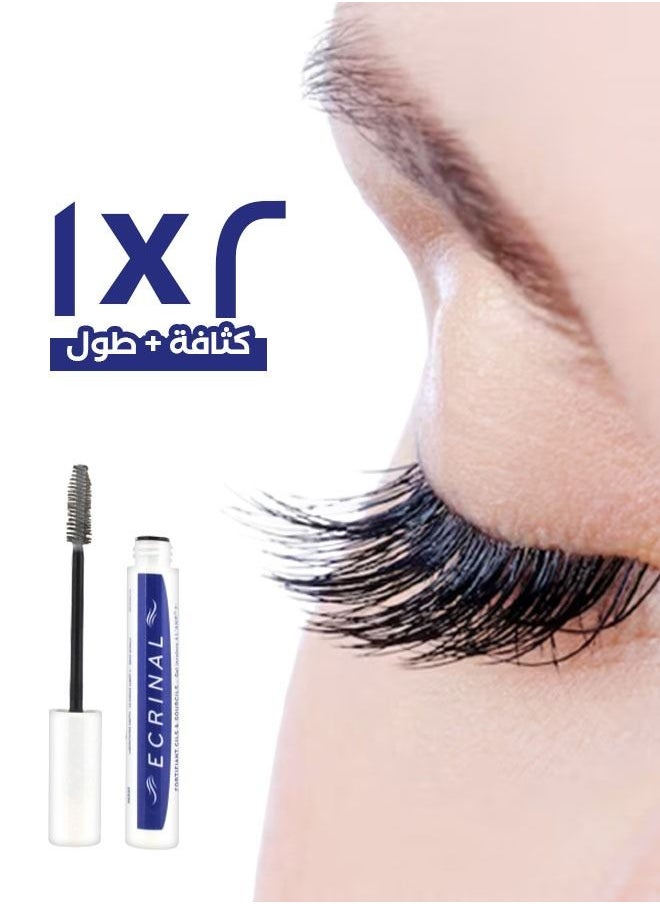 إكرينال - إكرينال ماسكارا شفافة مقوية ومكثفة للرموش والحواجب - Image 1