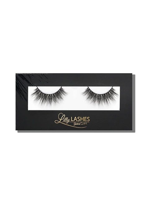 Miami 3D Mink Lashes - False Eyelashes Natural Look - Mink Eyelashes for Wispy Lashes Natural Look - Reusable Fake Eyelashes up to 25 Wears - Volume and Fluffy Eyelashes for Wispy Eyelash