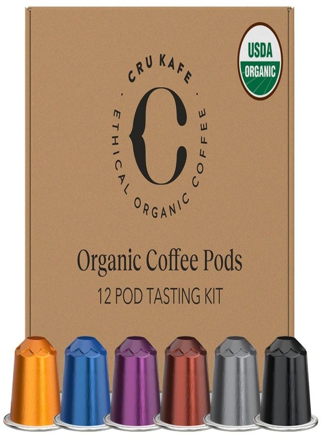 CRU Kafe Discovery Set Organic Espresso Coffee Pod Capsules (12 Coffee Pods) - Image 1