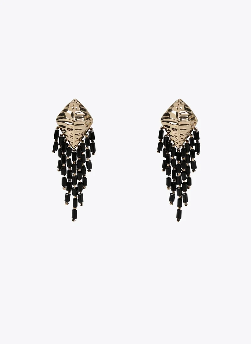 Lola Casademunt Gold-toned cascading effect earrings