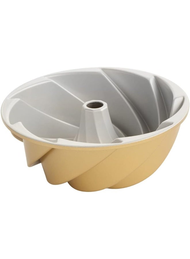 NORDIC WARE 90077 Heritage Bundt 6 Cup Gold - Image 1