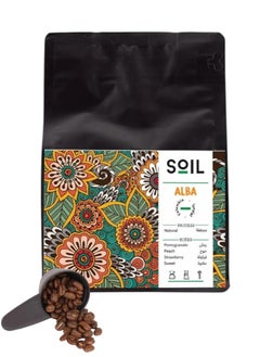 SOIL Coffee bean colompia alba 250G for Espresso And Filter 250G Unground roasted coffee beans for specialty coffee With a coffee scale spoon  - Image 1