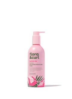 Flora & Curl Hydrate Me Rose Water Molasses Moisture Mask  - Image 1