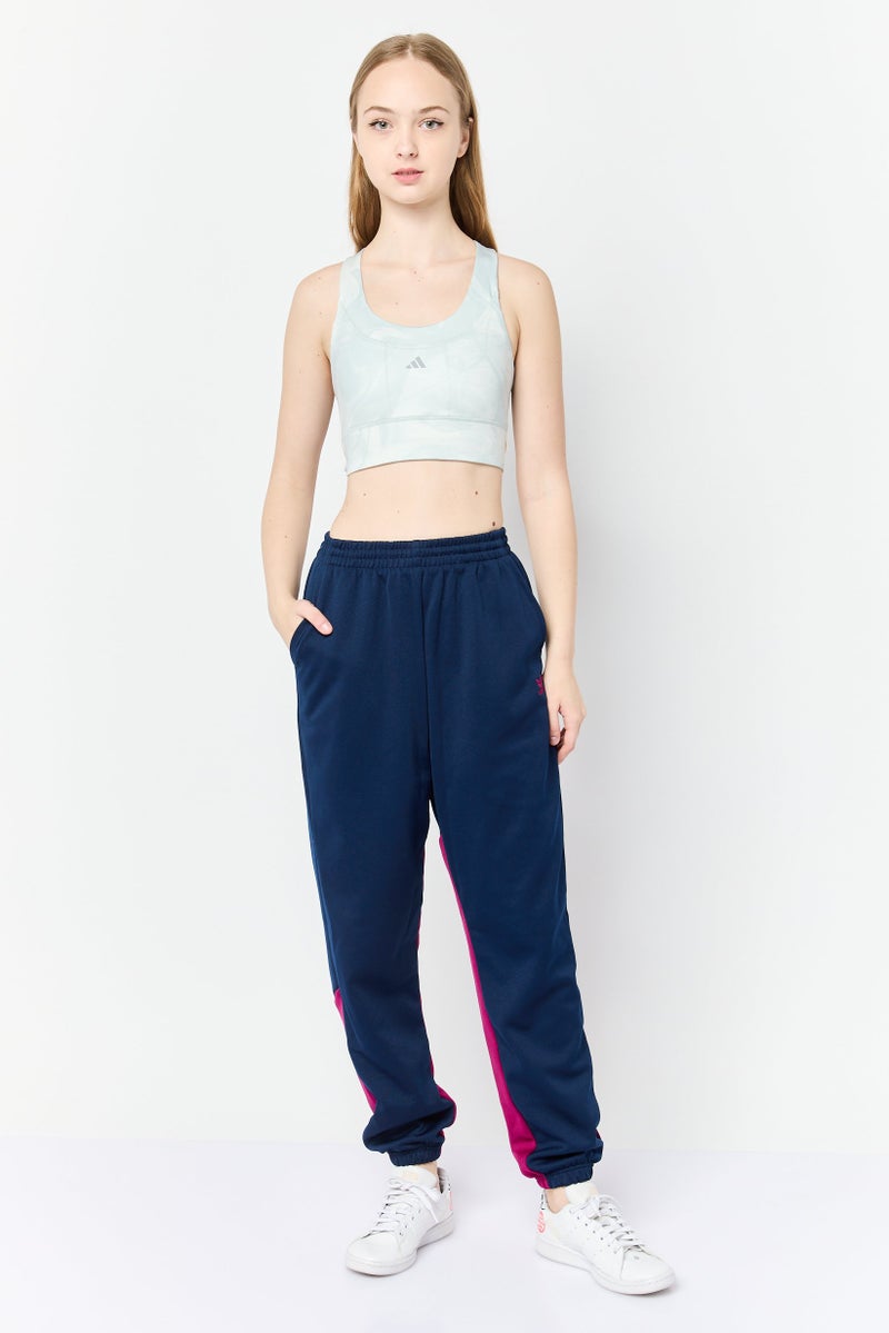 Adidas حمالة صدر رياضية مبطنة للنساء، أخضر مريمي - Image 2