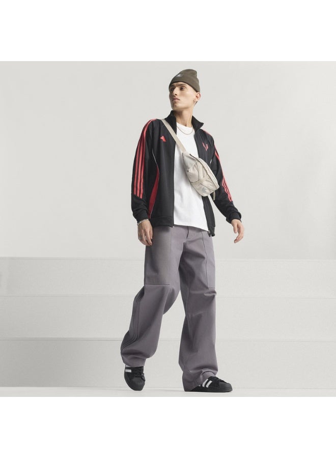 Adidas جاكيت ميسي الأسود - Image 4
