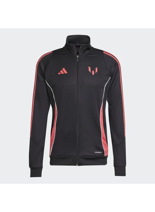 Adidas جاكيت ميسي الأسود - Image 1