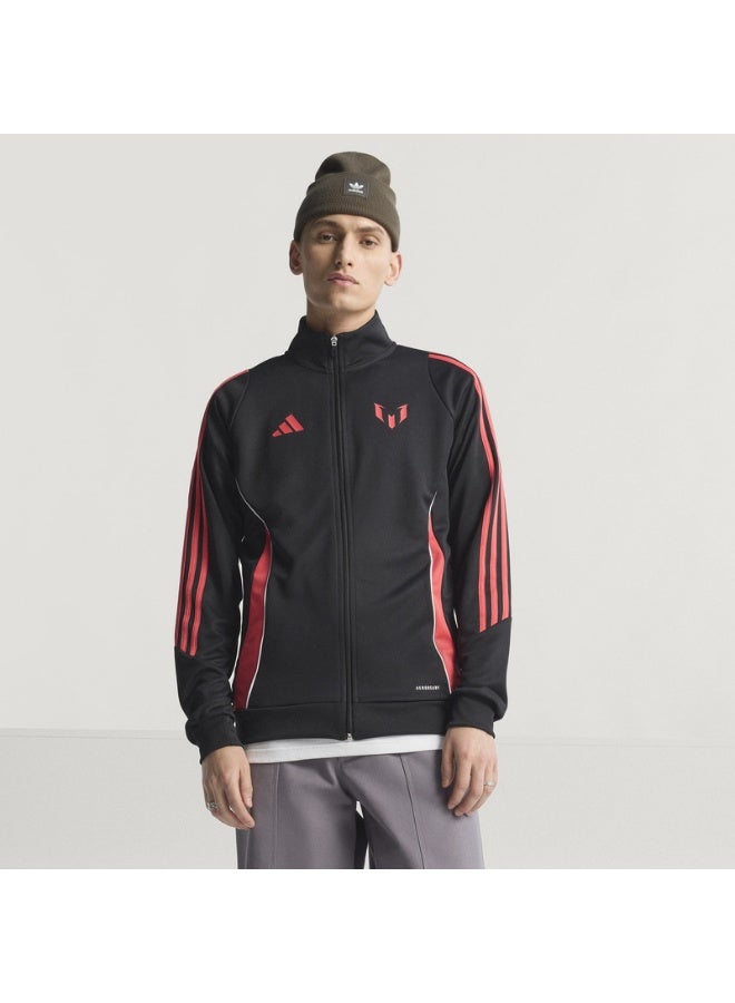 Adidas جاكيت ميسي الأسود - Image 2