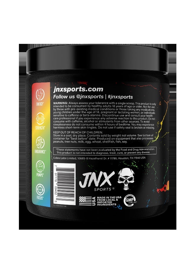 JNX Sports The Curse! Pre-Workout Sour Candy – 50 Serves Boost Strength, Energy + Focus Caffeine, Beta-Alanine, Creatine & L-Citrulline - Image 2
