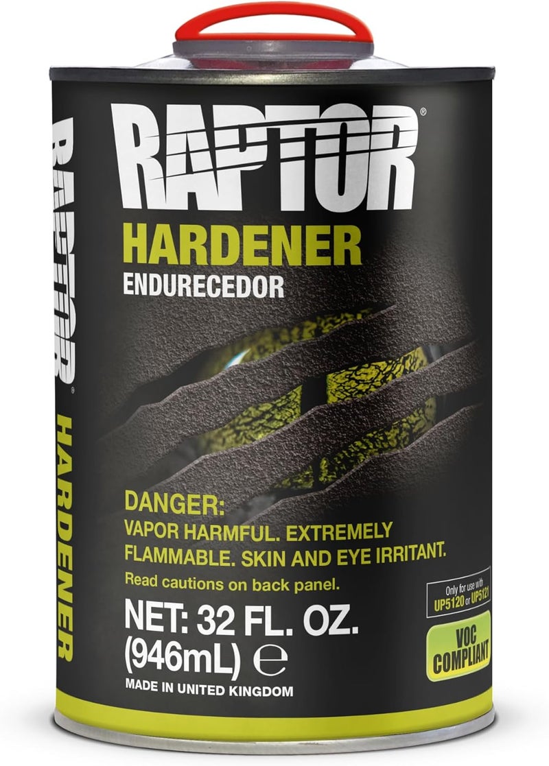 U-POl Raptor Black Urethane Spray-On Truck Bed Liner & Texture Coating, Protective Paint For Tailgates & Trucks, Vehicle Undercoating, 4 Litres - Image 4