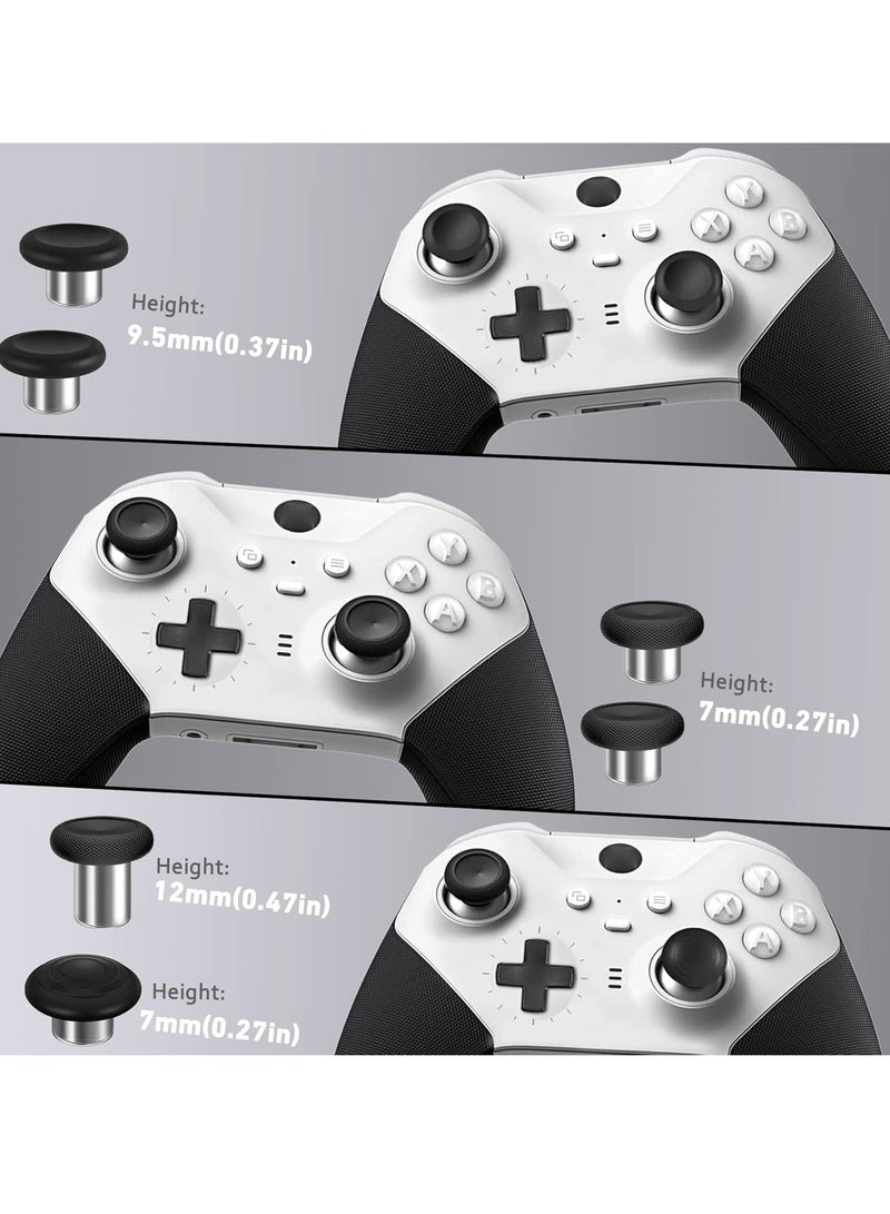 Complete Component Pack for Xbox Elite Wireless Controller Series 2，package Includes 1 Carrying Case 1 Dock, 4 Paddles, 2 DPads, 6 Thumbsticks,1Tool, for Xbox One Elite Series 2 Core Replacement Parts - Image 2