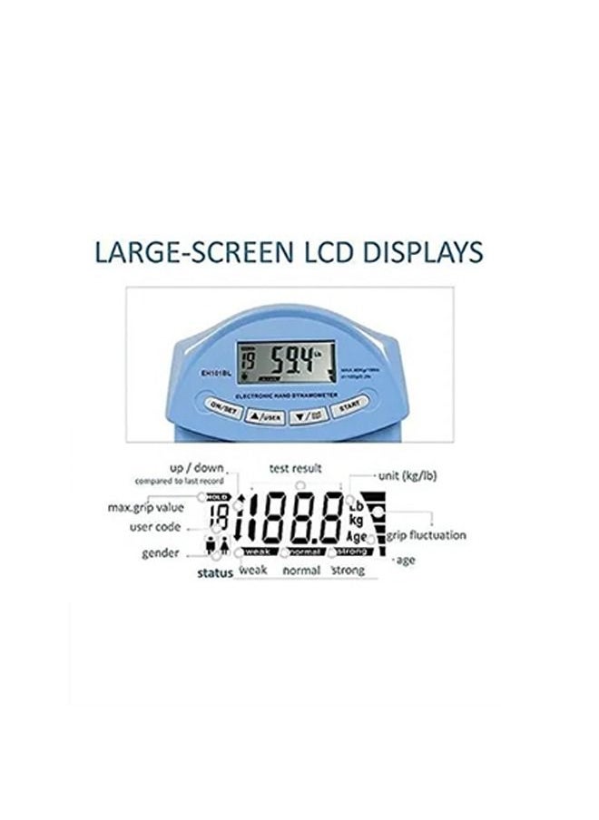 Max Strength - Digital Hand Dynamometer Grip Strength Measurement Meter Auto Capturing 22cm - Image 1