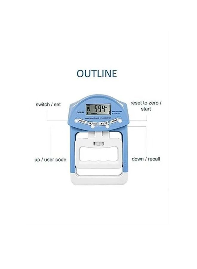 Max Strength - Digital Hand Dynamometer Grip Strength Measurement Meter Auto Capturing 22cm - Image 1