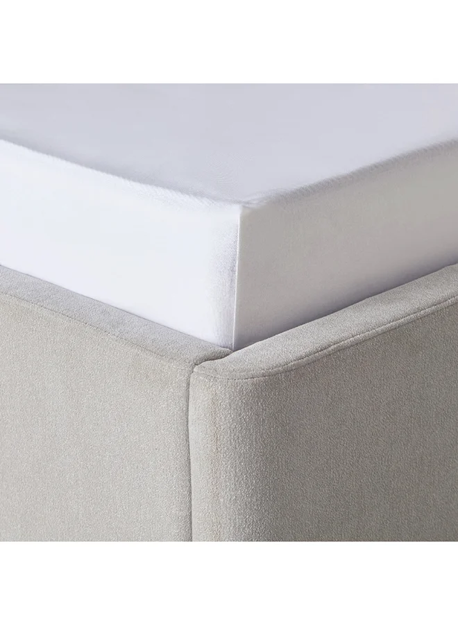 هوم بوكس Bristol Polycotton Twin Fitted Sheet 200 x 25 x 120 cm