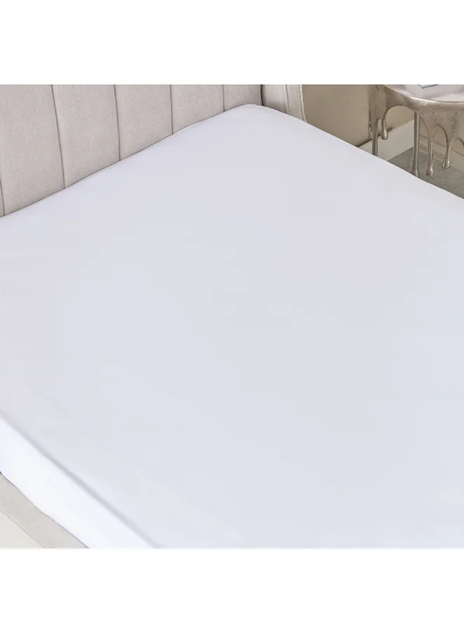 هوم بوكس Bristol Polycotton Twin Fitted Sheet 200 x 25 x 120 cm
