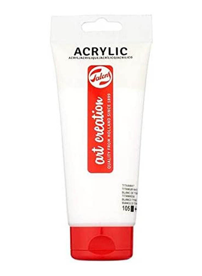 Talens Art Creation- Acrylic 75ml Titanium White No.105