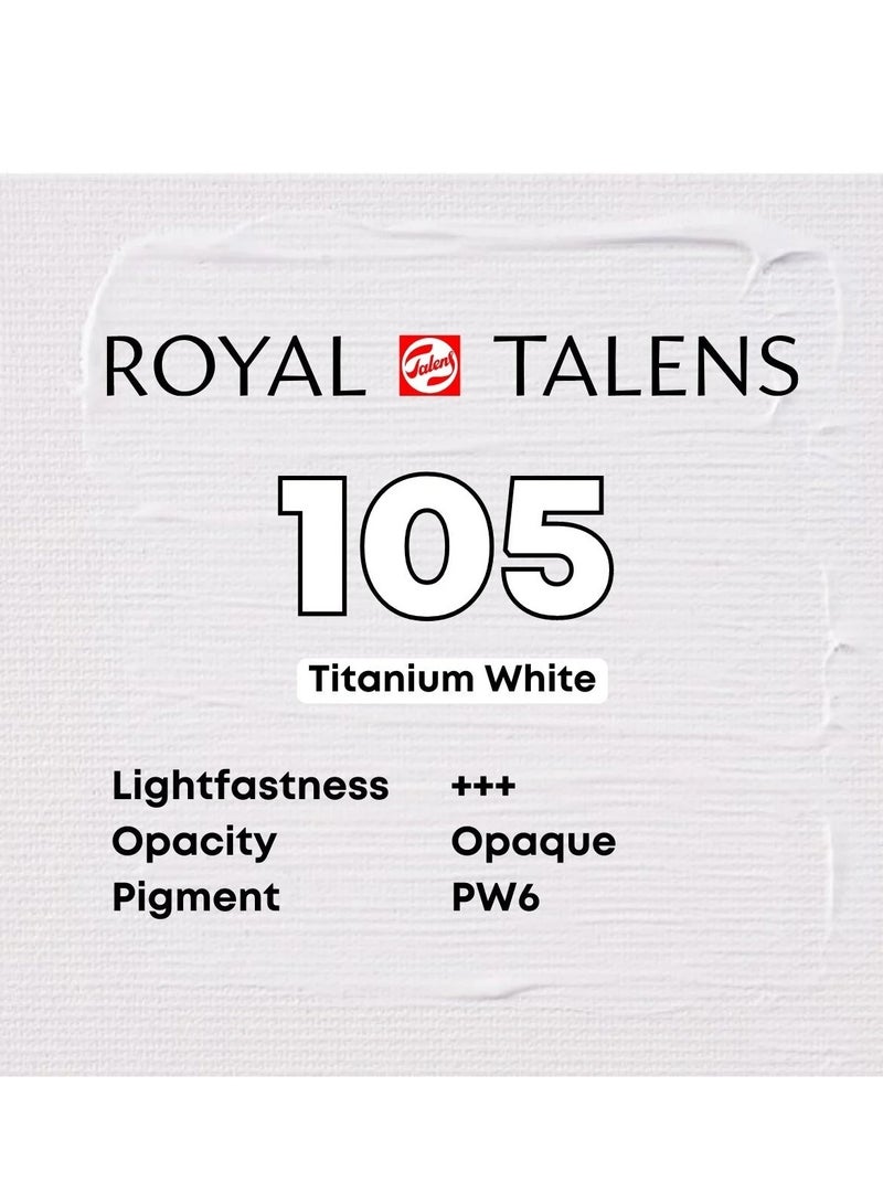 Talens Art Creation- Acrylic 75ml Titanium White No.105